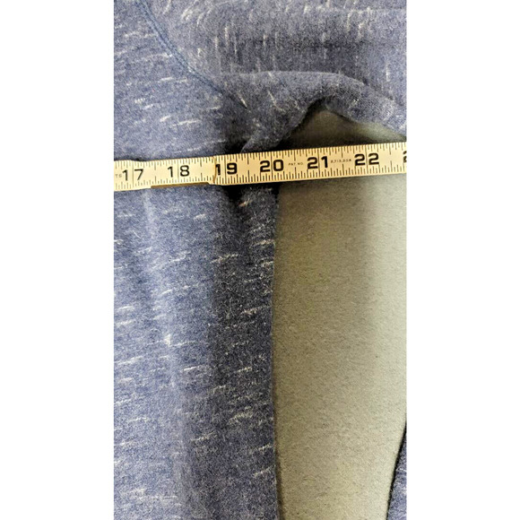 Tek Gear Women Size L Blue Ultrasoft Fleece‎ Scoop Neck Long Sleeve Pullover - Picture 5 of 7